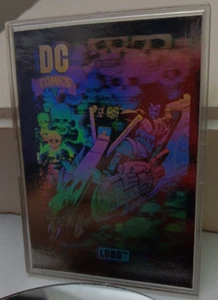 1992 Impel DC Comics DC Hologram Hall of Fame Trading Card DCH7 Lobo - Picture 1 of 6