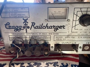 Cragg Railcharger Battery Railway Charger 520338 10MV-12V - Picture 1 of 7
