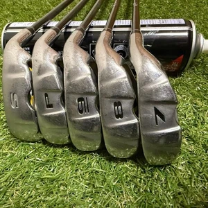 (Cobra) Eisensatz 5-teilig S3 MAX 7-9,Pw,Sw Flex R Schaft UST Mamiya iHS Graphit - Bild 1 von 24