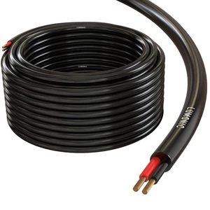 10m Lautsprecherkabel Rund 2x 0,75mm² Profi PA HiFi Boxenkabel Audio Rundkabel - Picture 1 of 5