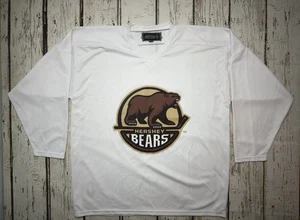 Hershey Bears Logo Front AHL Harrow Men's White Black Hockey Jersey - Sz XL - Picture 1 of 10