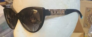 Tiffany & Co. TF 4196 8001S4 Cat-Eye-Sonnenbrille schwarz Kunststoff graue Gläser Demo Pr - Bild 1 von 6