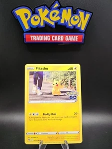 Pikachu 027/078 Pokemon Go Common Pokemon Card - Picture 1 of 3