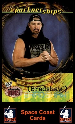 Fleer WWE Absolute Divas 2002 #61 Bradshaw Partnerships Foto 1 de 2