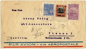 Brasil - 1930 airmail to Vienna, special airmail mark - Picture 1 of 1