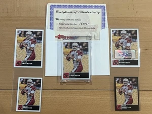2010 Derek Anderson Topps Magic Lot Arizona Cardinals, Oregon State Beavers 1/1 - Picture 1 of 1