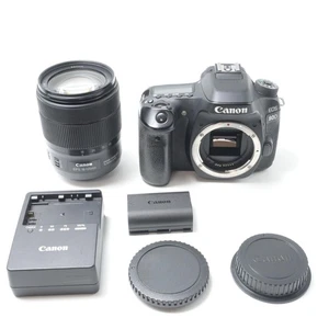 Canon EOS 80D digitale 24,2-MP-Spiegelreflexkamera mit EF-S 18-135 mm Objektiv) [Near Mint] #4874 - Bild 1 von 10