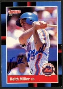 Keith Miller #562 signed autograph auto 1988 Donruss Baseball Trading Card - Picture 1 of 1