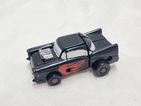 Vintage Transformers G1 1989 Big Daddy MICROMASTER Hot Rod Patrol Cover