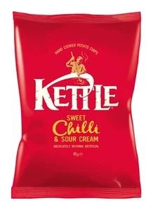 Kettle Crisps Sweet Chilli & Sour Cream 18 x 40g - Picture 1 of 1