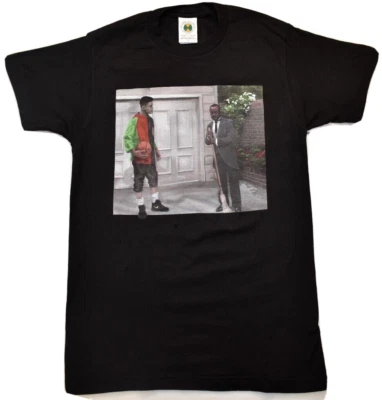 Cross Colours Mens Fresh Prince Of Bel Air Will Smith Black Shirt NWT S-XL - Image 1 of 4