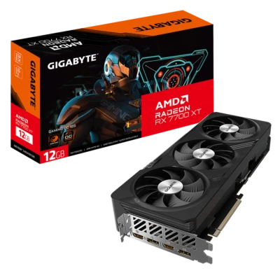 Gigabyte  AMD Radeon RX 7700 XT  GAMING OC 12 GB Graphics Card - Image 1 of 4