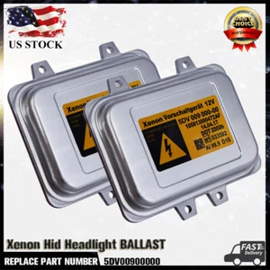 2x 5DV00900000 For 2007-2014 Cadillac Escalade Xenon Headlight Ballast Control - Picture 1 of 8