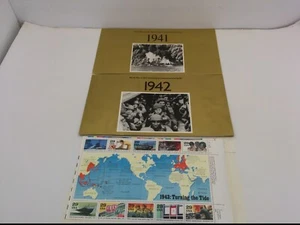 WWII 50TH ANNIVERSARY COMMEMORATIVE SERIES 1941 1942 1943 (SET OF 3) - Picture 1 of 7