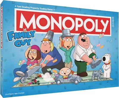 Monopoly: Family Guy Edition Board Game - Image 1 of 4