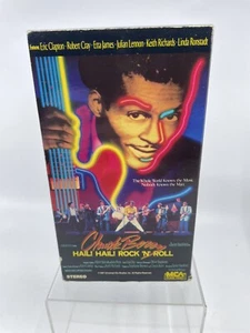 Chuck Berry, Hail! Hail! Rock 'N' Roll (VHS,1988) Eric Clapton Bruce Springsteen - Picture 1 of 3