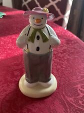 Coalport First Edition Dressing Up Snowman Ornament Excellent Condition