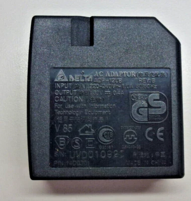 AC Adapter Lexmark Delta ADP-12UB Netzteil für x1100 Z23 Z25   30V= 0,4A  12W - Bild 1 von 4