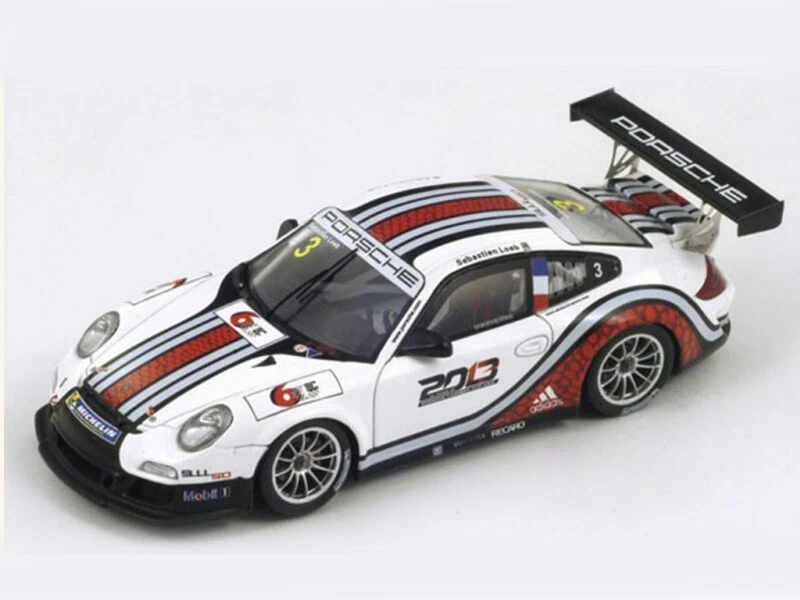 Spark Model 1:43 SA042 Porsche 987 GT3 Cup #3 Carrera Cup Macau 2013 Loeb NEW - Immagine 1 di 1