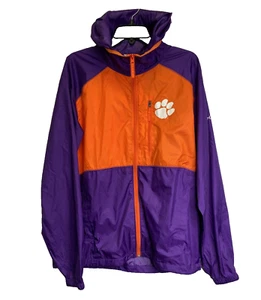 Clemson Tigers Jacket Adult M Orange/Purple Columbia Tech Football Men's - Picture 1 of 6