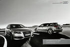 Audi A3 & S3 Broszura Wielka Brytania 2010 Inc SE Sport S Line czarna edycja S3 Sportback