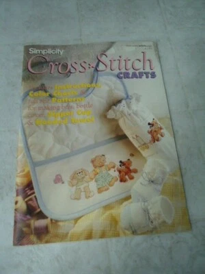 Simplicity Baby Bears Cross Stitch # 3773 © 1996 - Image 1 of 3
