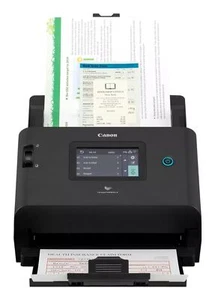 Canon DR-S350NW, 600 x 600 DPI, 50 páginas por minuto, 100 ipm, escáner ADF, negro - Imagen 1 de 7