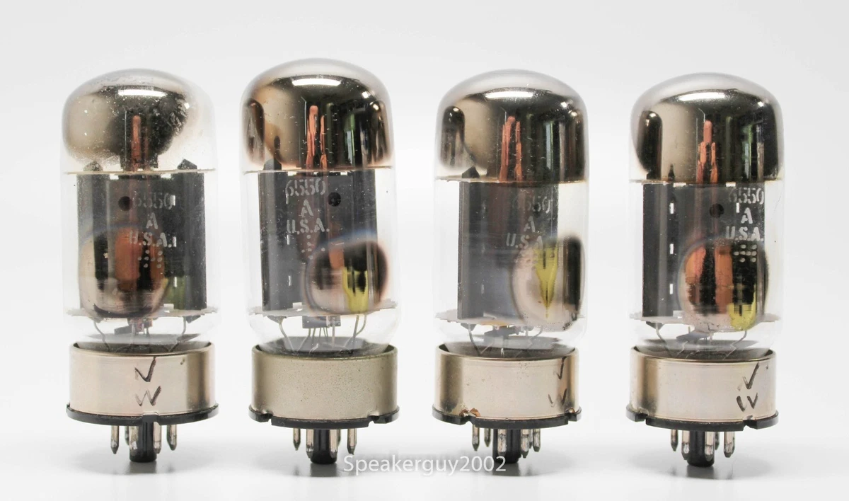 GENERAL ELECTRIC 6550A 真空管　2本 Yahoo!オークション -「ge 6550」(真空管) (真空管アンプ)の落札相場