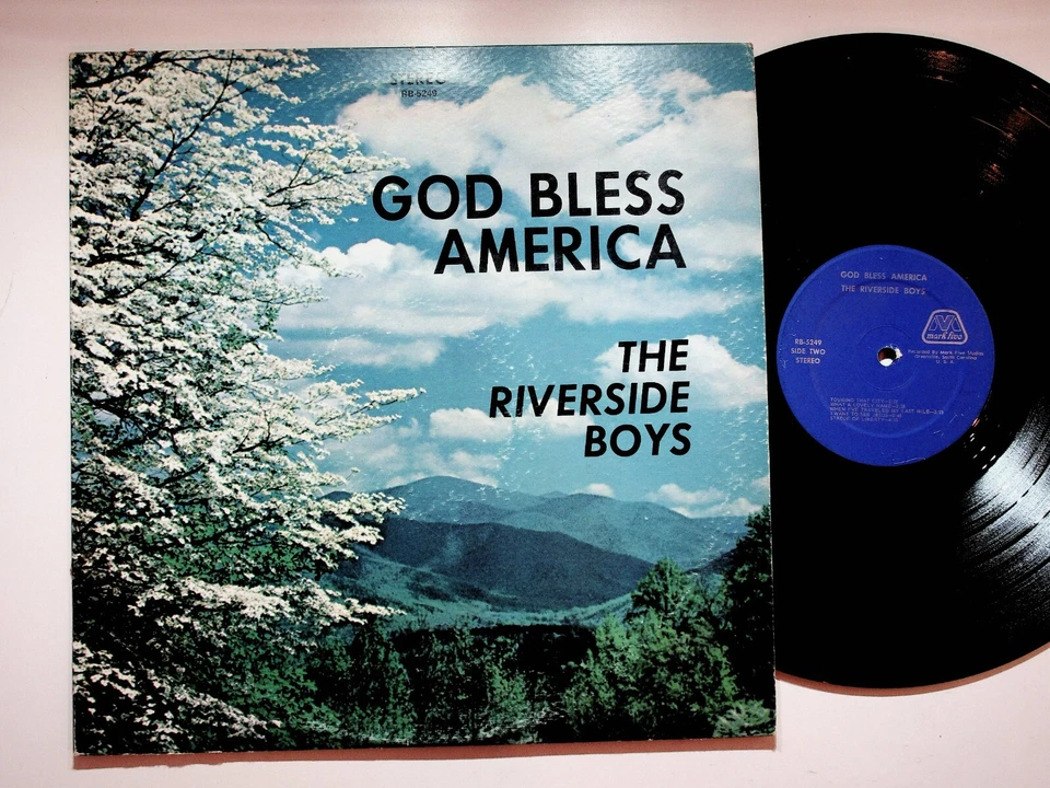 Lockhart SC Riverside Boys God Bless America Gospel Christian Vinyl LP Record - Image 1 of 4
