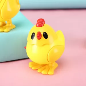 3 Pcs Wind- Up Chicken Toys Easter Basket Fillers Kids Interactive To - Picture 1 of 12