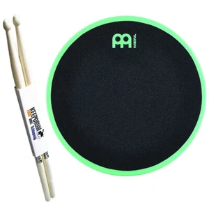 Meinl MMP12SF Marshmallow Practice Pad 12-Inch Seafoam + Keepdrum Drumsticks - Picture 1 of 8