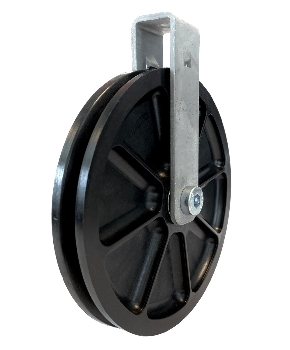 Hubwagen Rolle Nylon 82x75mm Nylon Rolle 82x75 Mm Für Hubwagen – Mit Kugellager, Bohrung 12-25 Mm, Lebensmittelbeständig Rollen Band - Foto 9