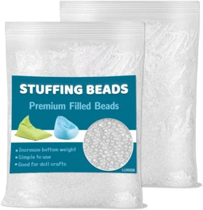 600G/21.2Oz Premium Stuffing Beads, Stuffing for Stuffed Animals, Sandbags, Fill - Picture 1 of 7