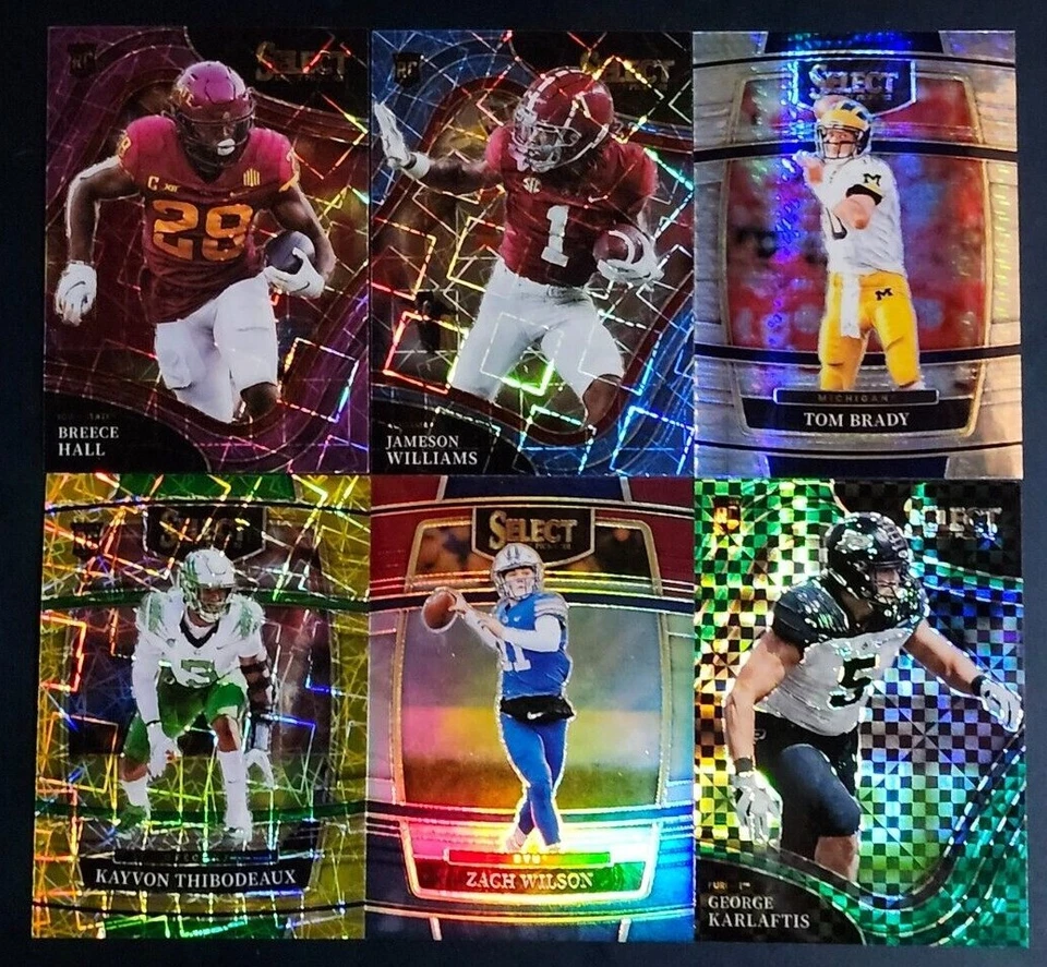2022 Select Draft Picks Football Various COLOR PRIZMS You Pick the Card - Image 1 of 1