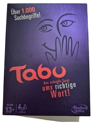 Hasbro Gaming Tabu El Juego Rápido de Palabra Correcta Juego de Fiesta - Imagen 1 de 2