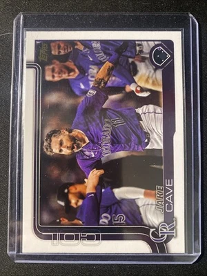 2025 Topps Series 1 - Jake Cave #256 *GOLD BACK* SPP 🔥⚾️🔥 - Image 1 of 4