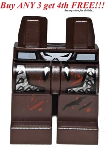☀️NEW LEGO Hips and Legs with Space Police 3 Spiked Armor and Skull Belt Pattern - Picture 1 of 3
