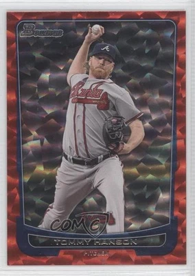 2012 Bowman Red Ice /25 Tommy Hanson #68 - Image 1 of 2