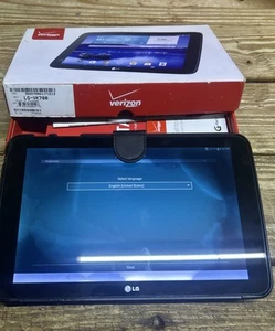 USED LG G Pad 4G LTE Tablet (Black 10.1 -Inch Verizon) -- Burnt Screen - Picture 1 of 4