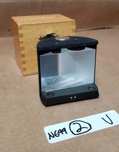 CARL LEISS OPTICAL MOUNTED ULTRASIL MIRROR INTERFEROMETER LASER W/ CASE ! N699 V - Picture 1 of 3