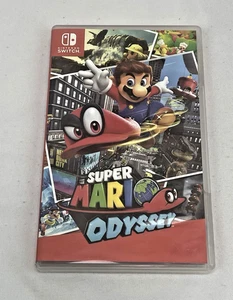 Tarjeta de videojuego Super Mario Odyssey 2017 Nintendo Switch con estuche original GC - Imagen 1 de 5