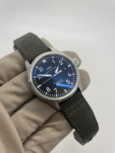 IWC Pilot Mark XVI Black Dial Automatic 39mm Steel Strap Watch IW325501 w/ Case - Picture 1 of 13