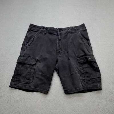 Pantalones Cortos Carga Wrangler Calce Relajado Para Hombre Talla 36x10 Negros Sueltos Hip Hop Trabajo Foto 1 de 4