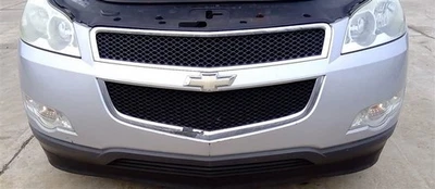 Front Bumper Upper Lower Cover w/Grille Lamps 2009-12 Chevy Traverse 17u Silver — 第 1/4 张图片