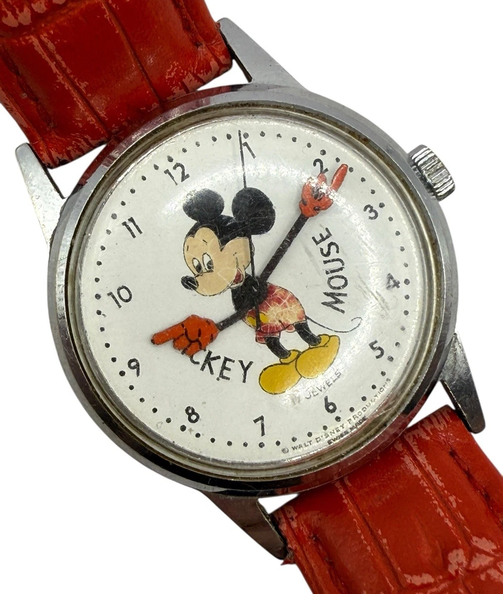 Mickey Mouse Watch 17 Jewels Indiana Disney Watches & Timepieces