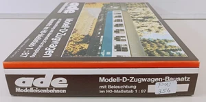 ADE, Bausatz , Personenwagen - Rheingold blau/creme ( PW 954 ) - Bild 1 von 5