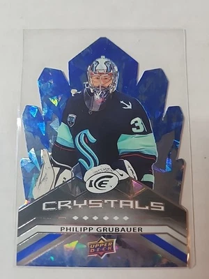 Philipp Grubauer - Ice Crystals #IC-26 - 2021-22 Upper Deck Ice - Image 1 of 2