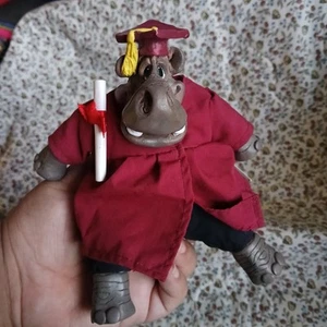 Russ Berrie The Country Folks Val Dictorian Hippo Graduation Bean Bag Figure - Picture 1 of 5