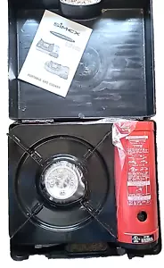 Quemador de estufa portátil rango de gas con estuche rígido estrella solar quemador de estufa rojo - Imagen 1 de 8