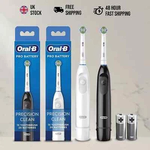 Oral-B Pro Electric Toothbrush Precision Clean 2 Batteries Included - Picture 1 of 6